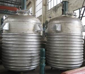 外盤半管式加熱不鏽鋼反應釜 外盤半管式加熱不鏽鋼反應釜